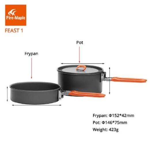 Cooking Set Fire Maple Feast 1