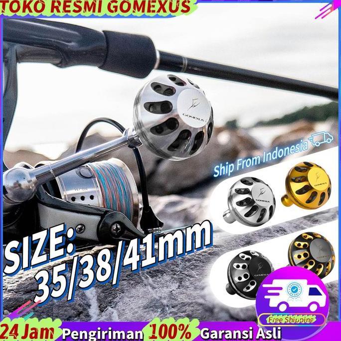 In stockGomexus Handle Knob 35-41mm Joran BC pancing alat pancing set knop Stradic Daiwa Lexa shiman