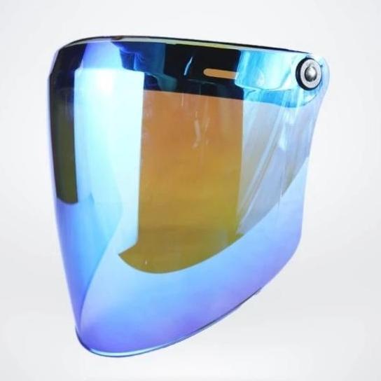 * VISOR RETRO SNAIL IRIDIUM BLUE ''