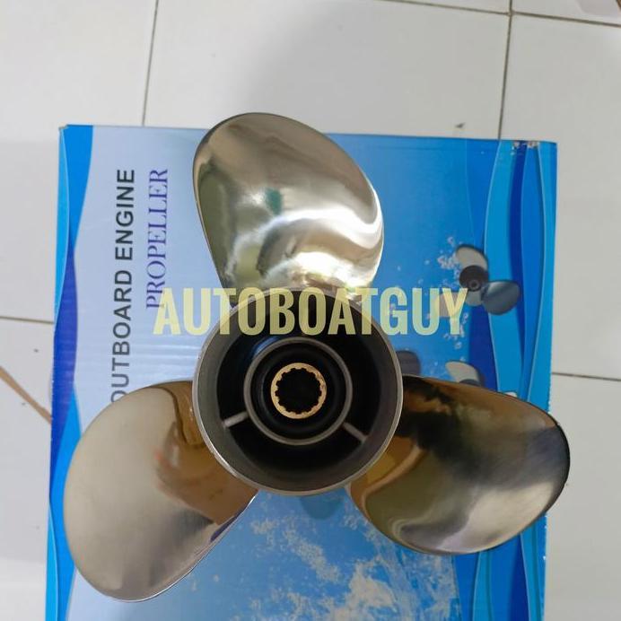 Kipas BALAP / Propeller Yamaha 40 PK Stainless / Baling / Mesin Tempel