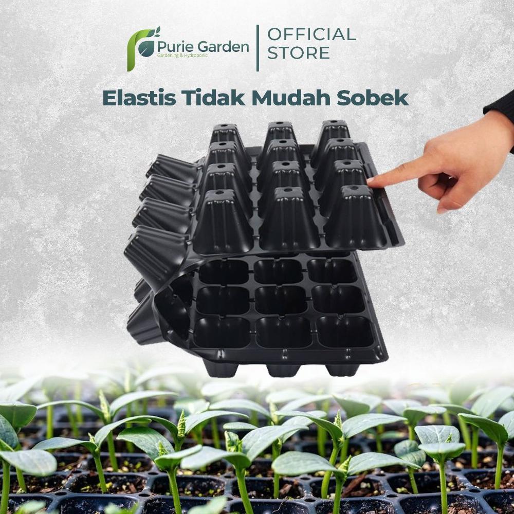 Bisa Cod Tray Semai 200 Lubang Pot Tray Penyemaian Bibit Tanaman Pg Sby ...