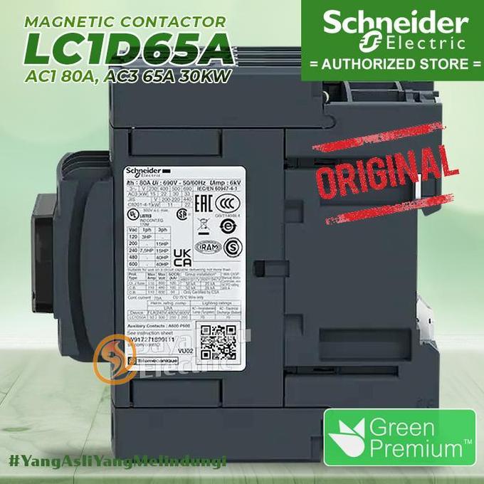 Diskon Schneider Kontaktor Contactor Lc1D65 Lc1D65A 24V 42V 48V 110V 220V 380V Lc1D65Ab7 Lc1D65Ad7 L