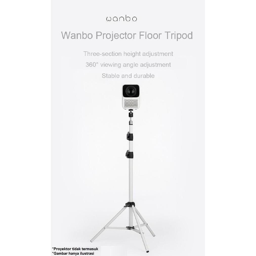 WANBO Foldable Adjustable Stand Floor Tripod 170CM for Projector