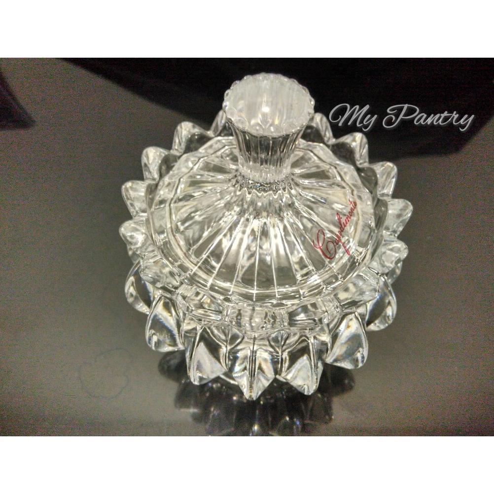 Toples Kaca Kristal Elegan Untuk Kue Permen