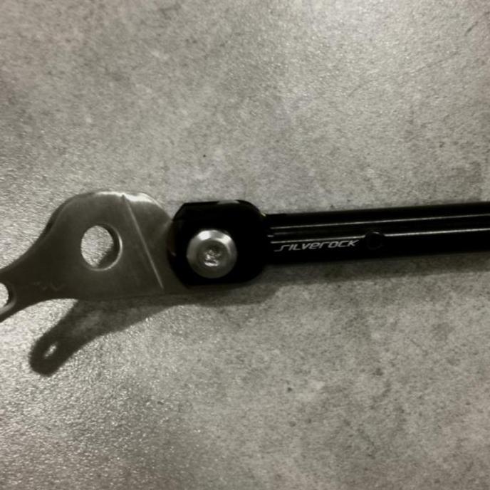 Kickstand Standar Sepeda Silverock Black For Seli Bromp 3Sixty
