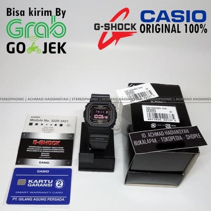 ORINAL CASIO GShock DW5600Ms Military Series ORINAL DW5600Ms 5600