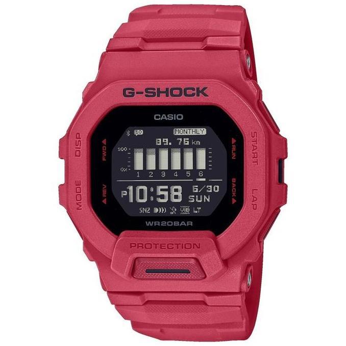 Casio G-Shock GBD-200RD-4DR / GShock GBD200RD-4 Orinal & Garansi