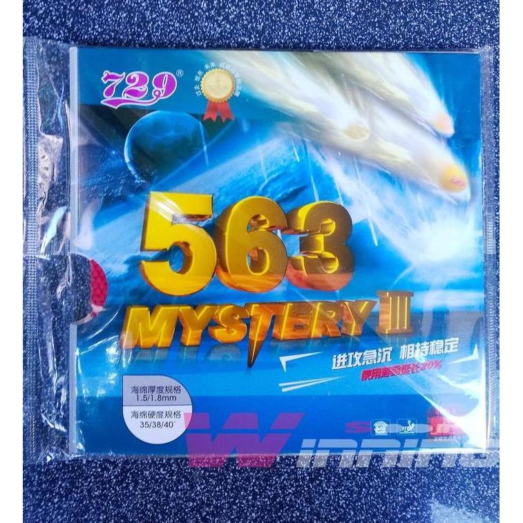 Karet 729 563 Mystery III - Karet Tenis Meja - Bintik Medium