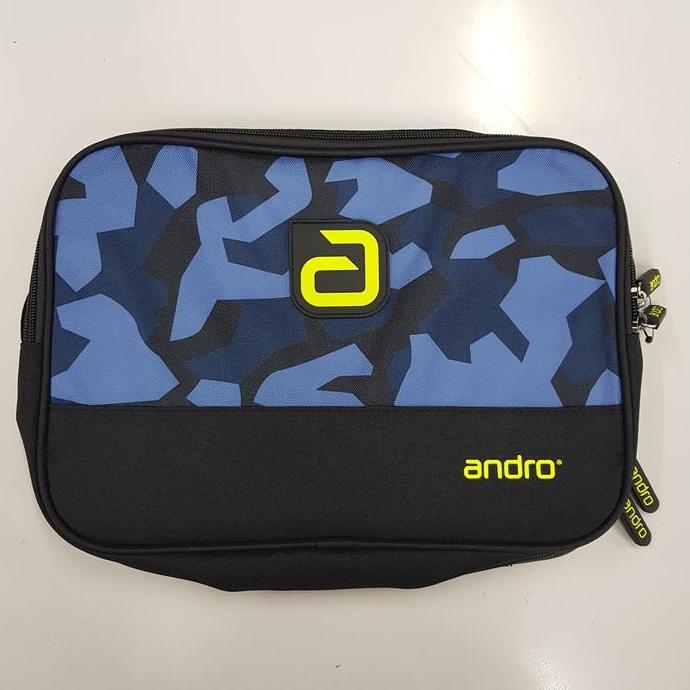 Tas bag cover bat bet pingpong ping pong tenis tennis meja Andro Fraser double 2 Resleting