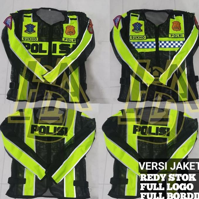 jaket jaring polisi lantas jaket lantas polri terbaru