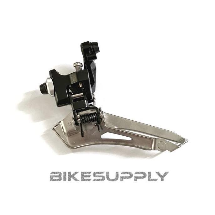 Murah FD Front Derailleur Sepeda Depan L-TWOO R7 Double / 2 Speed Braze On Tarikan Bawah Untuk Seli 