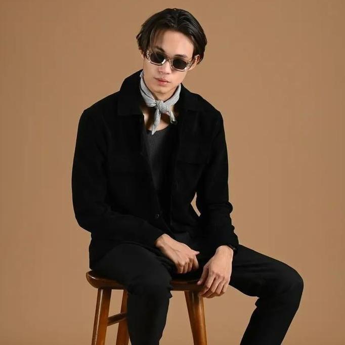 Heymale Corduroy Overshirt Jacket Jaket Pria