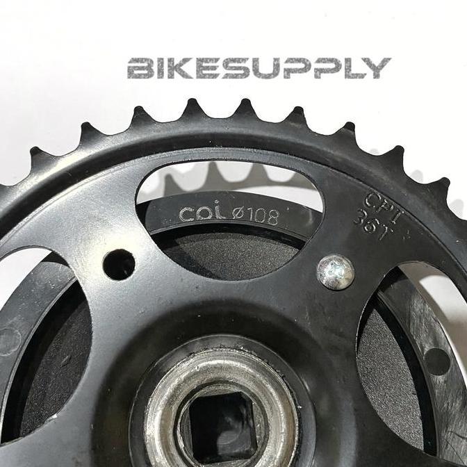 Murah Crankset / Crank Set / Piringan Sepeda Mini / BMX Kecil Single Speed 36T Panjang Arm 152 mm Be