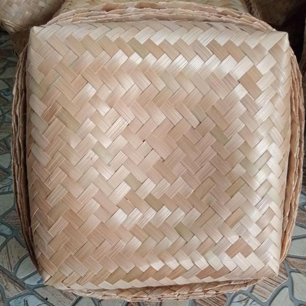Besek Bambu 25X25 Termurah,Box Catering Makanan,Hampers,Dll Termurah Terlaris