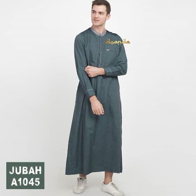 jubah Haramain Saudi Doanda Premium Desn pria