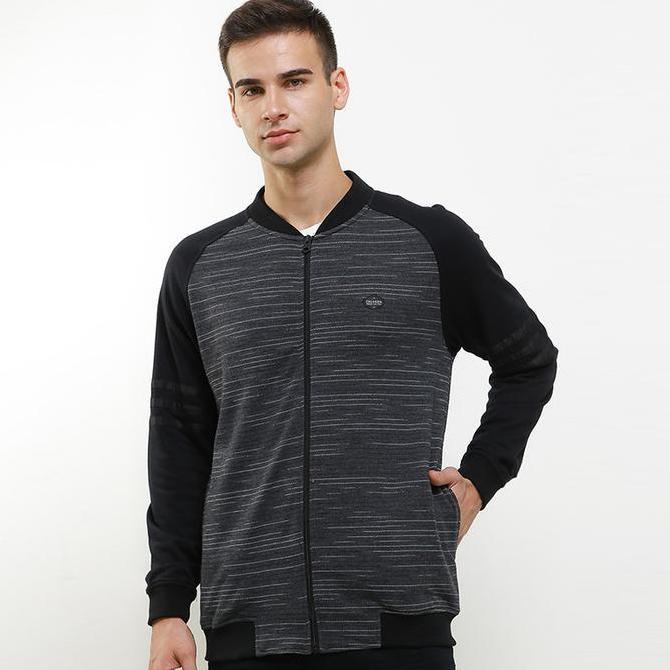 Jaket Bomber Pria Cressida The Next Level HB068G - Abu