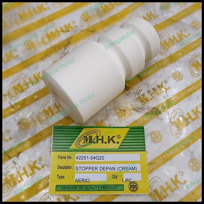 DISKON STOPPER STOPER DEPAN BOOT SHOCK BUMPER BEMPER( CREAM )  AERIO RH415 