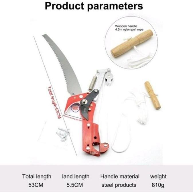 GERGAJI GUNTING MULTIFUNGSI / GUNTING RANTING POHON ORIGINAL HC