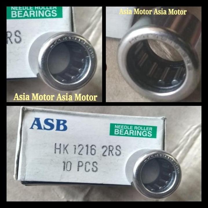 TERMURAH BEARING NEEDLE HK 1216 ASB LAHER NEDLE BERING ROLLER BAMBU HK1216 ASB 