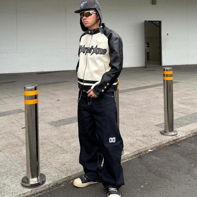 WP COMPANY -  LIBERTY Boxy Leather Jacket