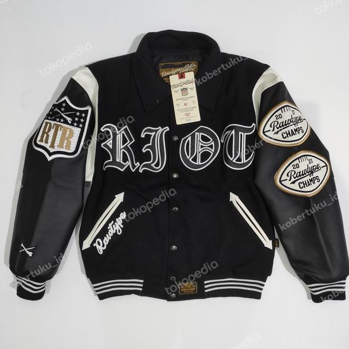 JAKET RAWTYPE RIOT VARSITY CHAMP TOMCATS 3 / RAWTYPERIOT TOMCATS III