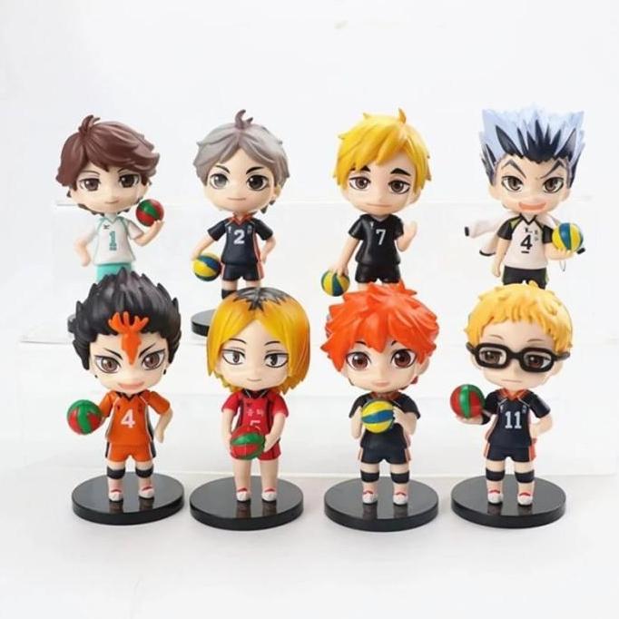 figure set 8 haikyuu voli