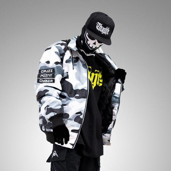 Jaket DXPRO ARMY GRAY WATEROOF