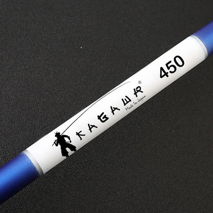 Joran Tegek Kagawa Biru Putih Seri Carbon Pole Ukuran Lengkap 270 360 450 540 630