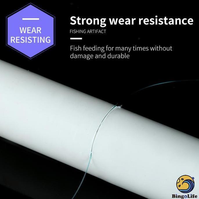 Codbisa- Jerman Senar Pancing Nilon 500M Kuat Anti Keriting Senar Pancing Laut