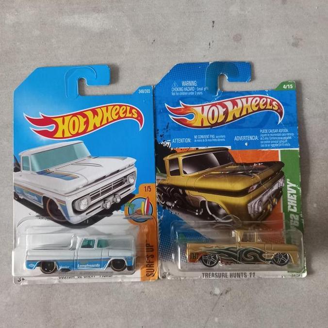 Hot Wheels Custom 62 Chevy Gold Treasure Hunts