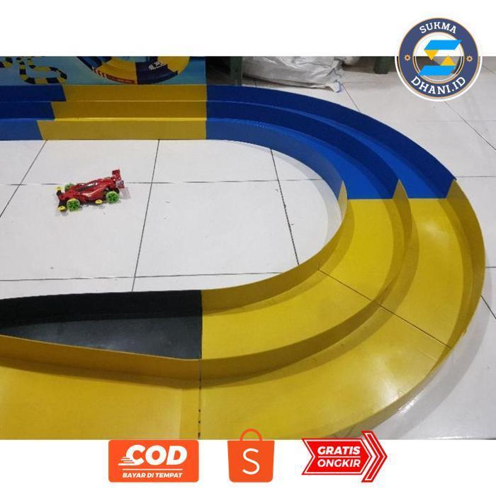 SUKMADHANI.ID MAINAN TRACK MOBIL TAMIYA 2 JALUR LINTASAN - SET TRACK TAMIYA 2 JALUR DAN MOBIL TAMIYA