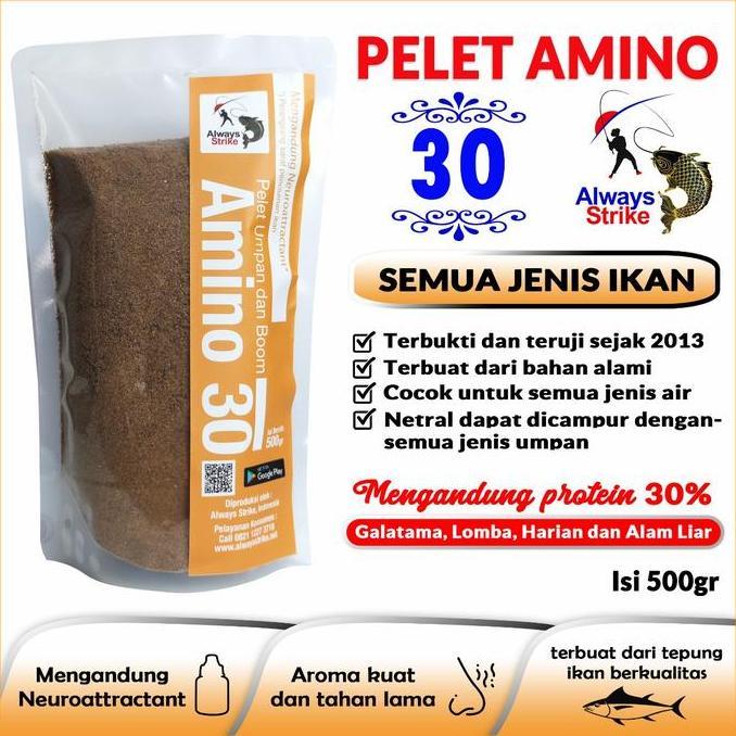 Umpan Mancing Pelet Amino 30 Plus Neuroattractant