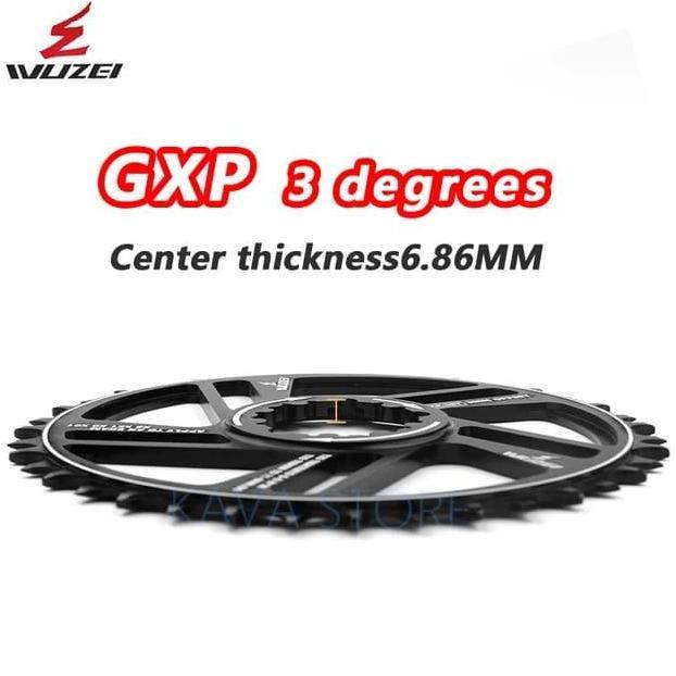 New Arrival, Chainring Chain Ring Wuzei Gxp 32T 34T 36T 38T Offset 3Mm Crank Gxp X9 Xo Xx1 Direct Mo