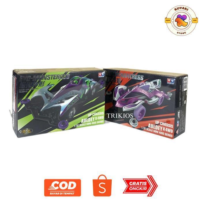 KUYAKI MINI 4WD NON TAMIYA - AULDEY X 4WD TEAM OF DREAM UP CHASSIS SERIES EVO MONSTEROUS -  EVO ENCH