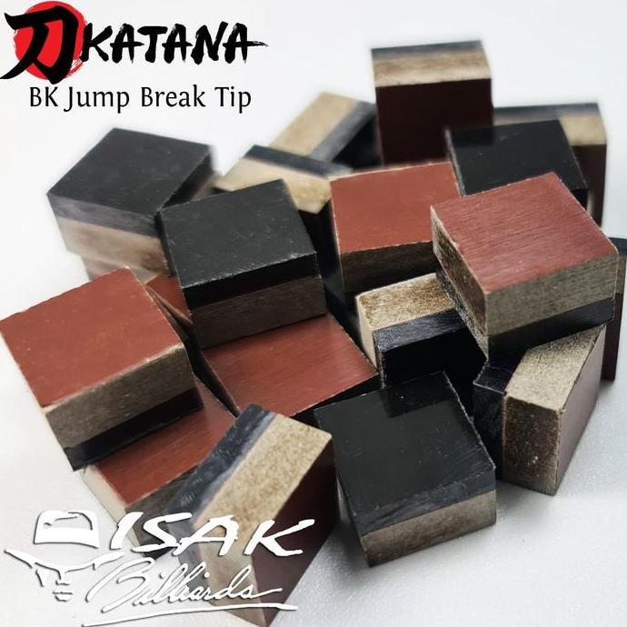 Katana Bk Break Jump Tip - Hard Phenolic Cue Tips Billiard Stick Jb