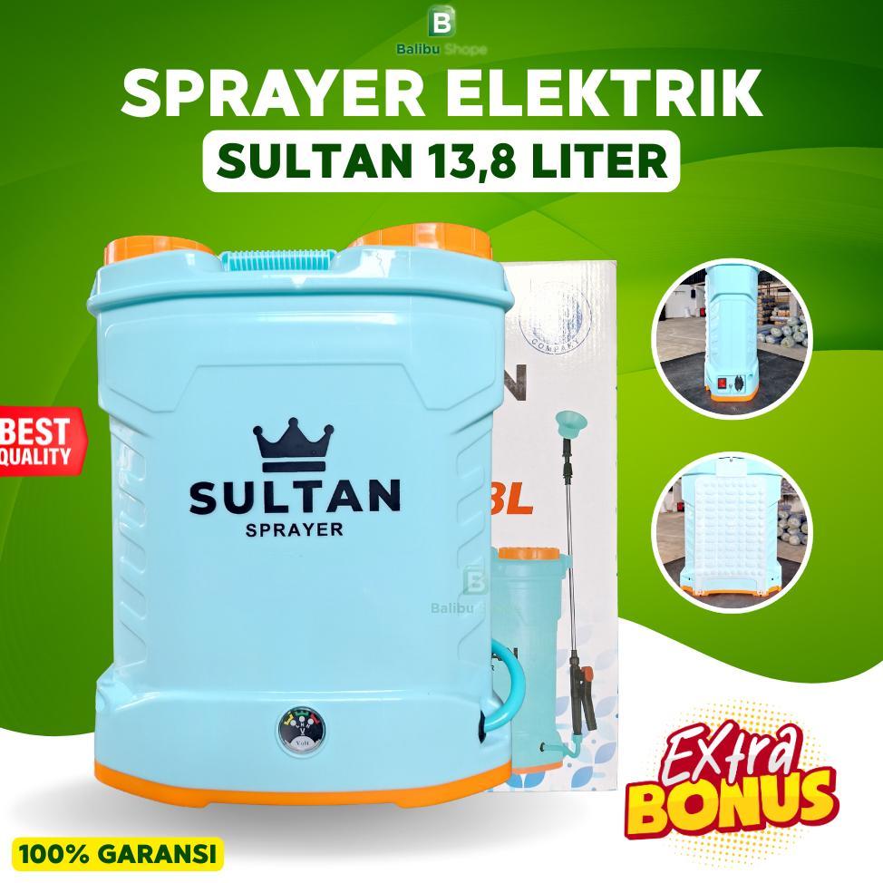 Sprayer Elektrik Sultan Tangki Semprot 16 Liter / 13,8 Liter Sprayer Sultan