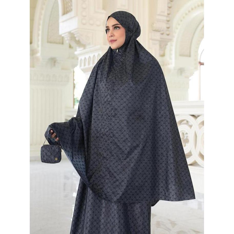 Monogram Mini Capsule Prayer Robe - Black