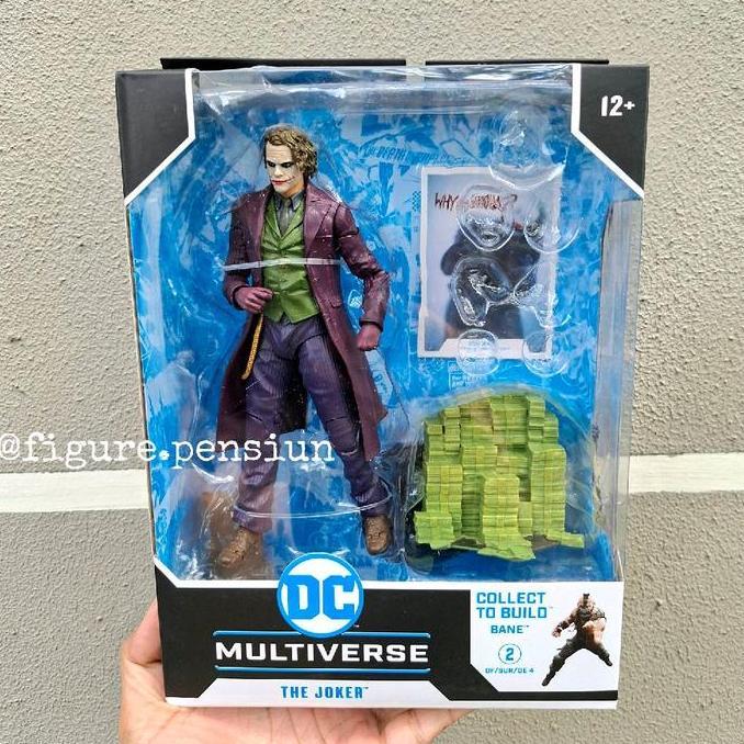 DC MULTIVERSE MCFARLANE THE JOKER BATMAN THE DARK KNIGHT TRILOGY ACTION FIGURE