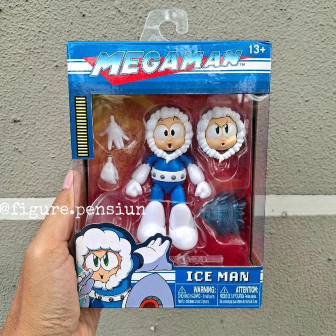 JADA TOYS MEGAMAN ICE MAN ACTION FIGURE