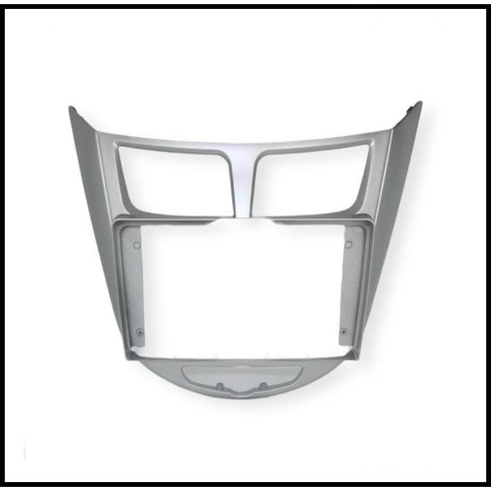 DISKON FRAME 9 INCH HYUNDAI I-25 / ACCENT / SOLARIS / AVEGA SEDAN 2010 - 2016 PANEL HEAD UNIT