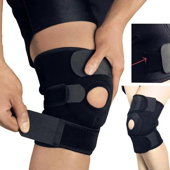 Promo Knee Compression Brace/Knee Compression Pad Brace /Knee Support Brace/Knee Decker Diskon