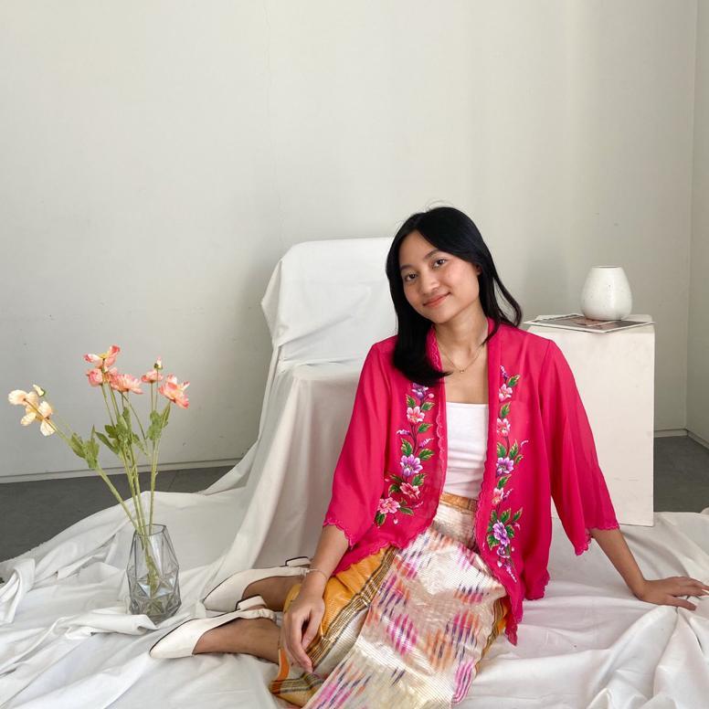 Promo Kaluna Outer - Kebaya Lukis Bahan Sifon