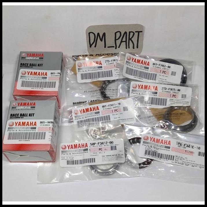 TERBARU KOMSTIR COMSTIR RACE BALL KIT CONES YAMAHA AEROX 155 ORI ASLI ORIGINAL1 SET B65 WB015 WB018 