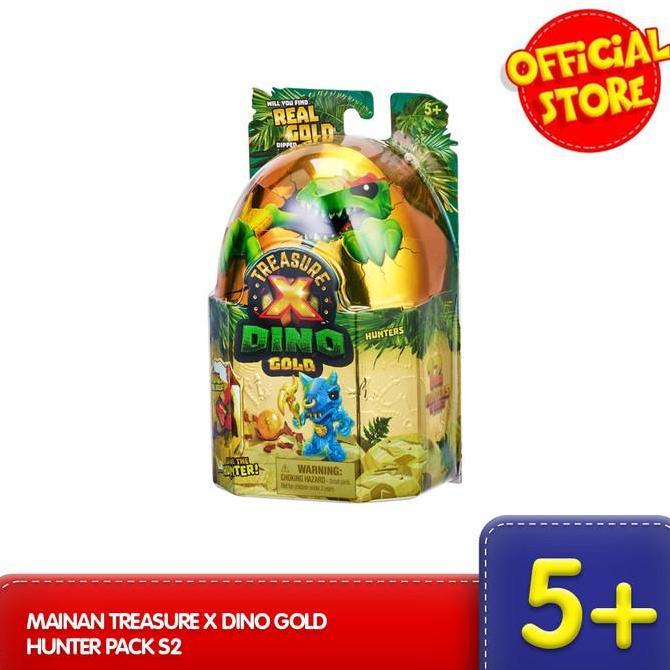 Mainan Treasure X Dino Gold - Hunter Pack S2
