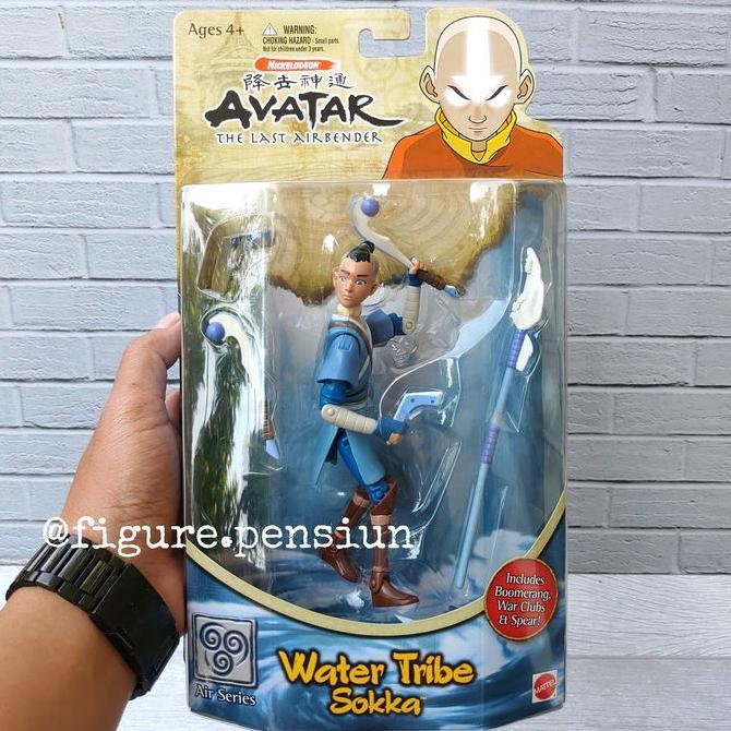 MATTEL AVATAR THE LEGEND OF AANG WATER TRIBE SOKKA ACTION FIGURE THE L