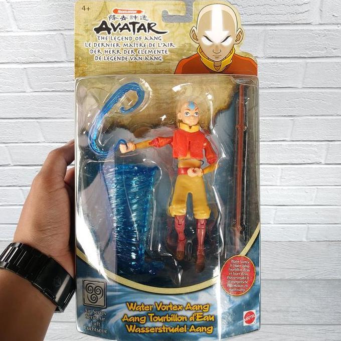 MATTEL AVATAR THE LEGEND OF AANG AIRBENDING AANG ACTION FIGURE AIR SER