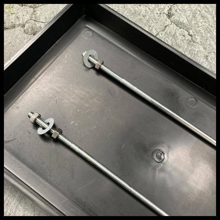 BEST DEAL TATAKAN AKI BATTERY CARRIER TRAY KOMPLIT BREKET PEGANGAN PENGGANTI TOYOTA COROLLA CORONA K