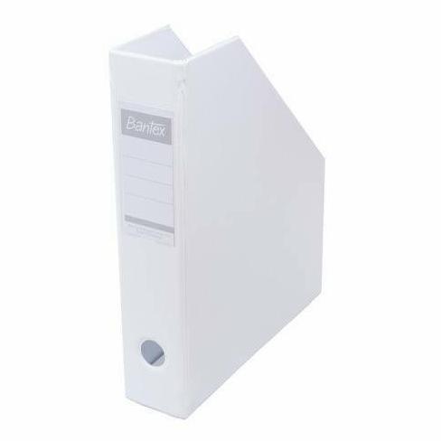 Toko_Karangjaya - Box File Bantex 411 Putih Folio 1 Cm