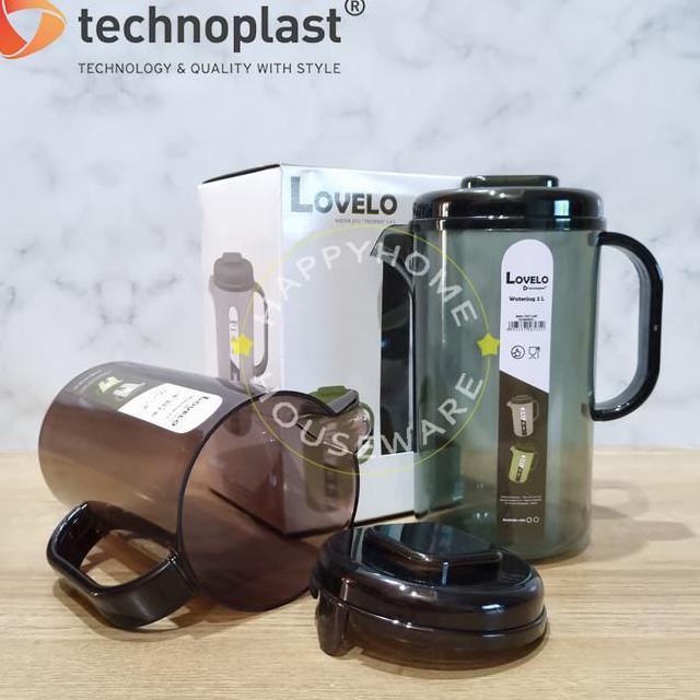 Technoplast Lovelo New Water Jug Eskan Air Teko Air Serbaguna 2Ltr