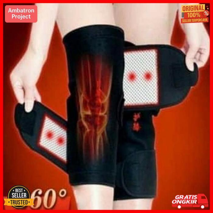 Termurah Deker Lutut Sabuk Terapi Pemanas Magnetik Alat Kesehatan Kaki